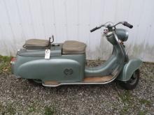 1958 Silver Pigeon C90 Motor Scooter