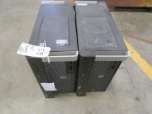 (2) Dell Computer towers