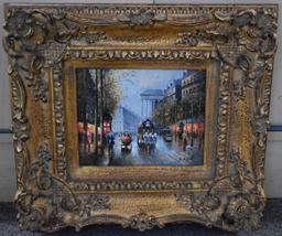 STUNNING SIGNED K. BURT OIL ON CANVAS!