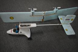 SMILEY DOUBLE ELECTRIC ENGINE PLANE!
