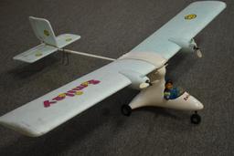 SMILEY DOUBLE ELECTRIC ENGINE PLANE!
