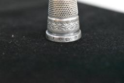 VICTORIAN STERLING THIMBLE!