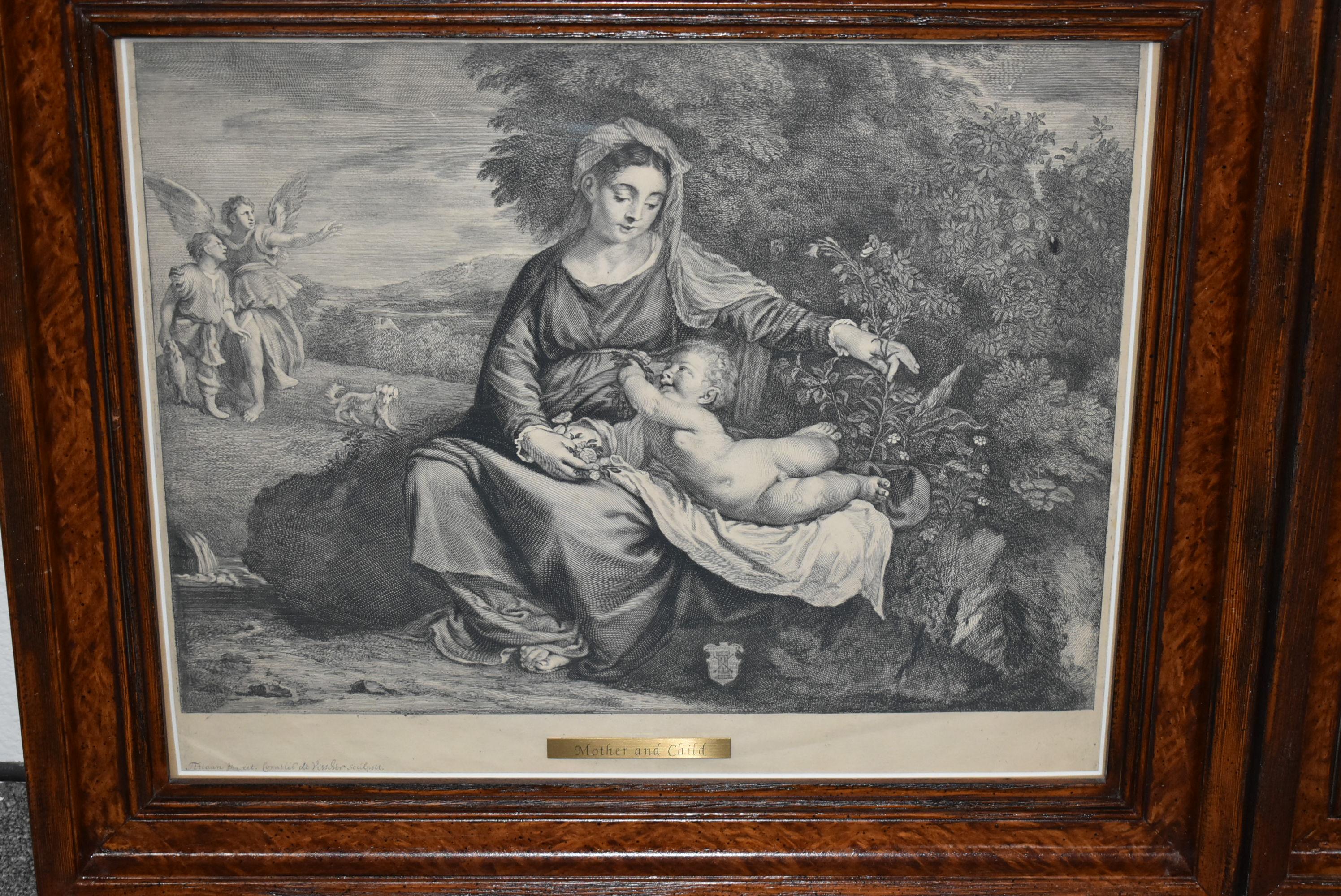 "MOTHER AND CHILD" AND "THE VILLAGE DANCER"!