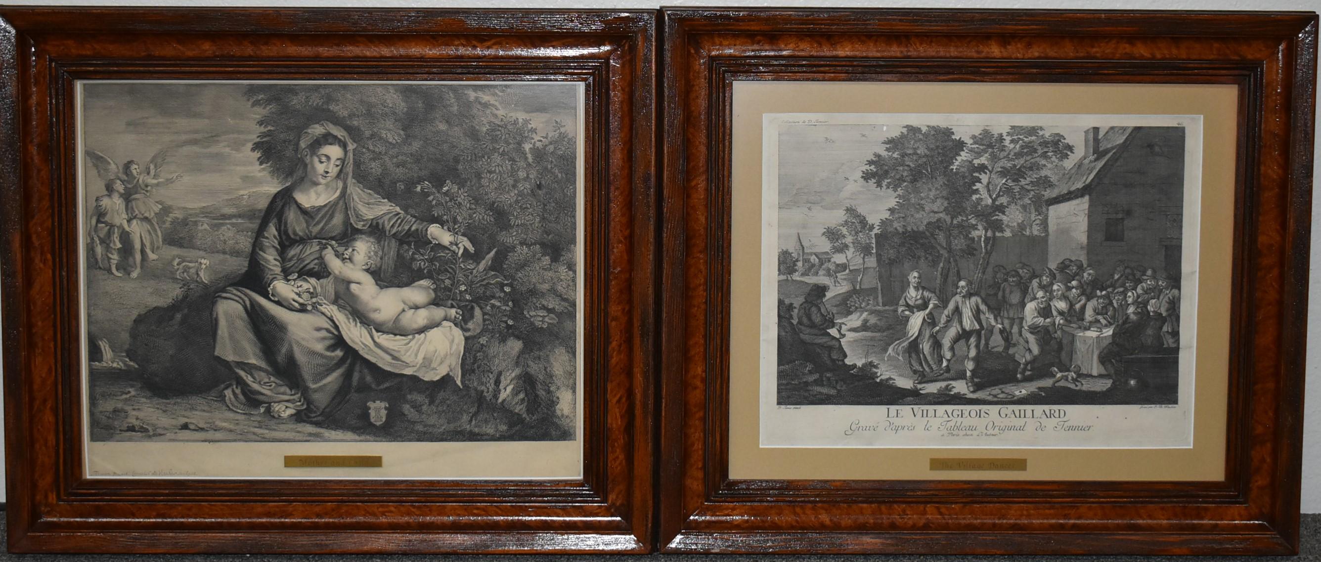 "MOTHER AND CHILD" AND "THE VILLAGE DANCER"!