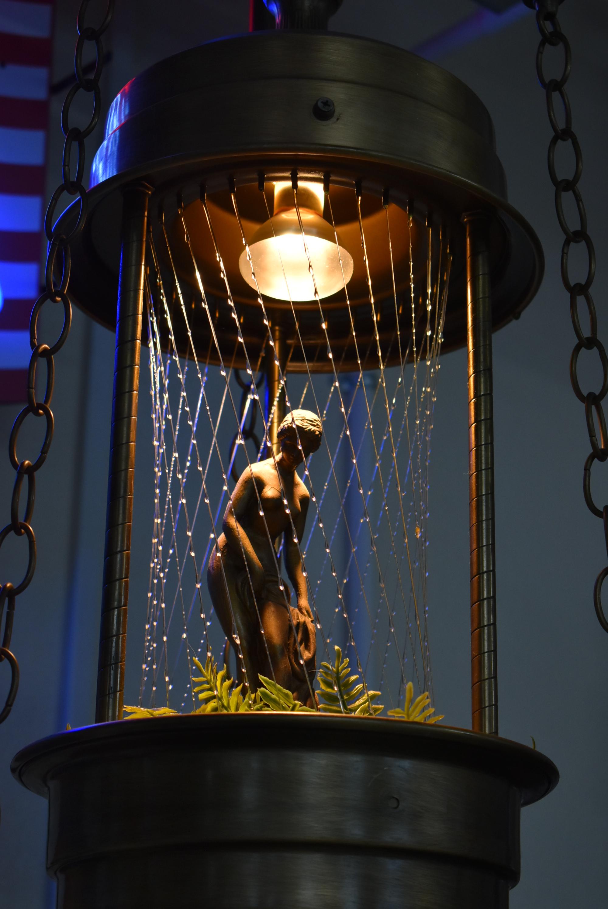 MID CENTURY RAIN LAMP!!!