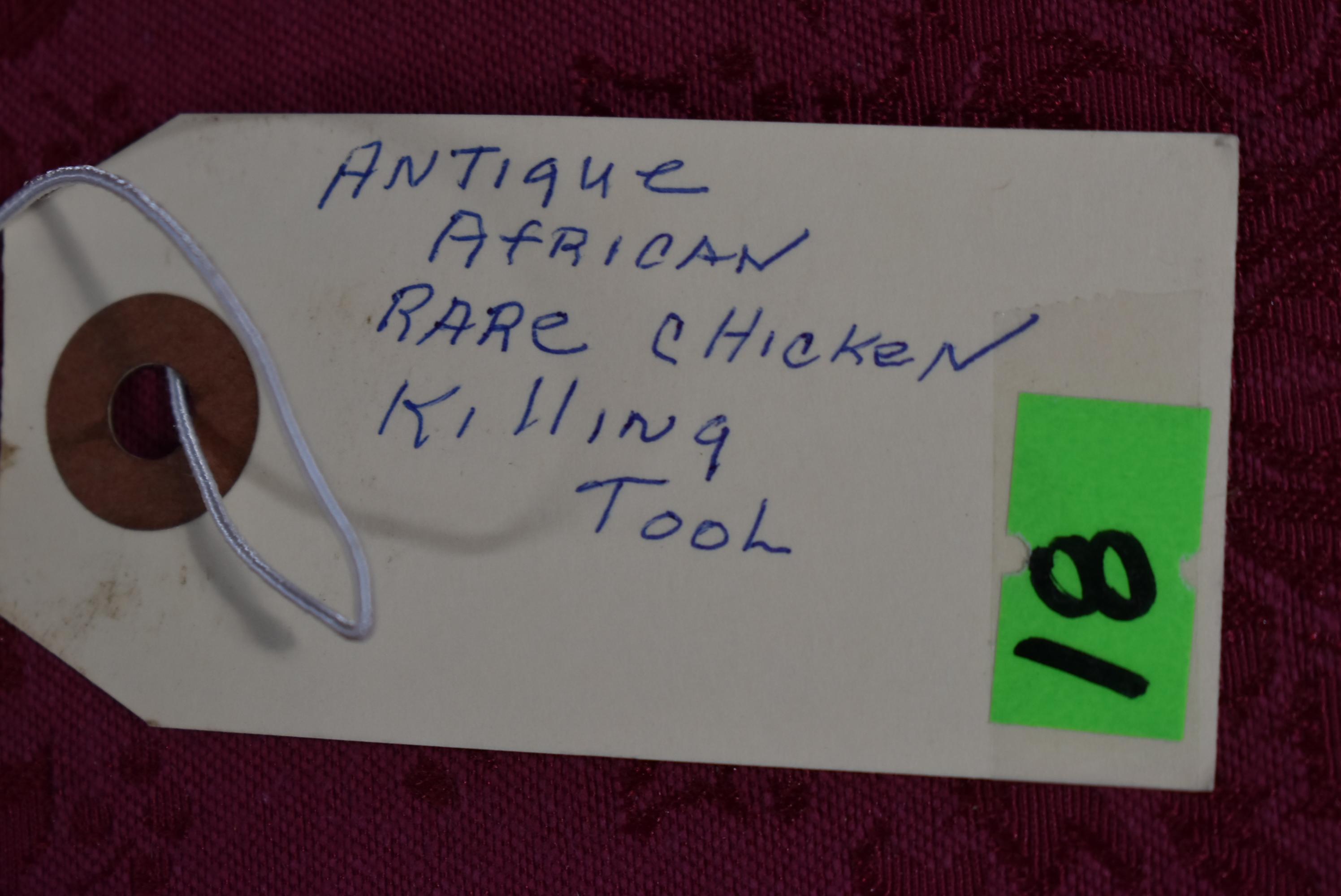 ANTIQUE CHICKEN KILLER!!