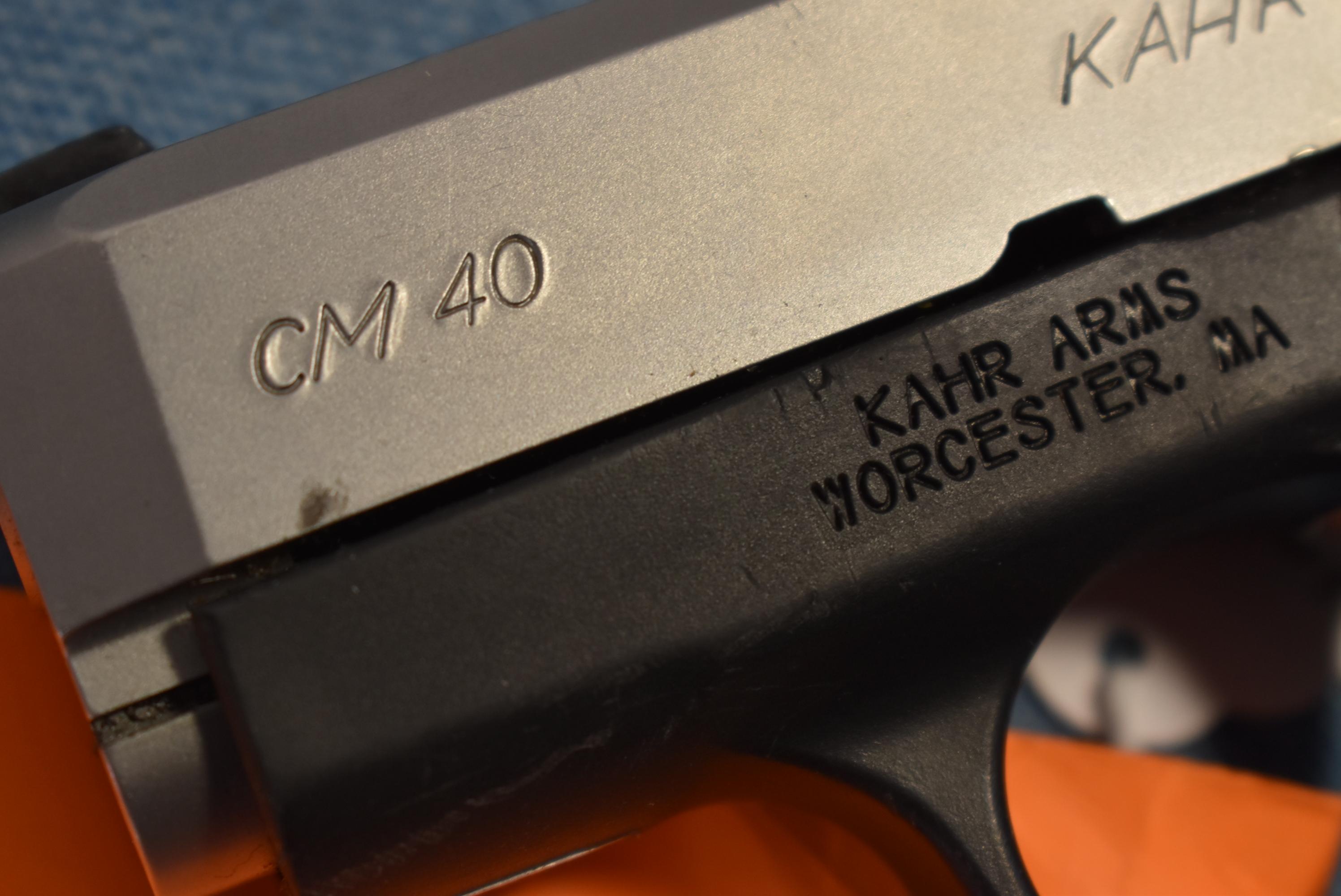 FIREARM/GUN KAHR CM40 !! H 272