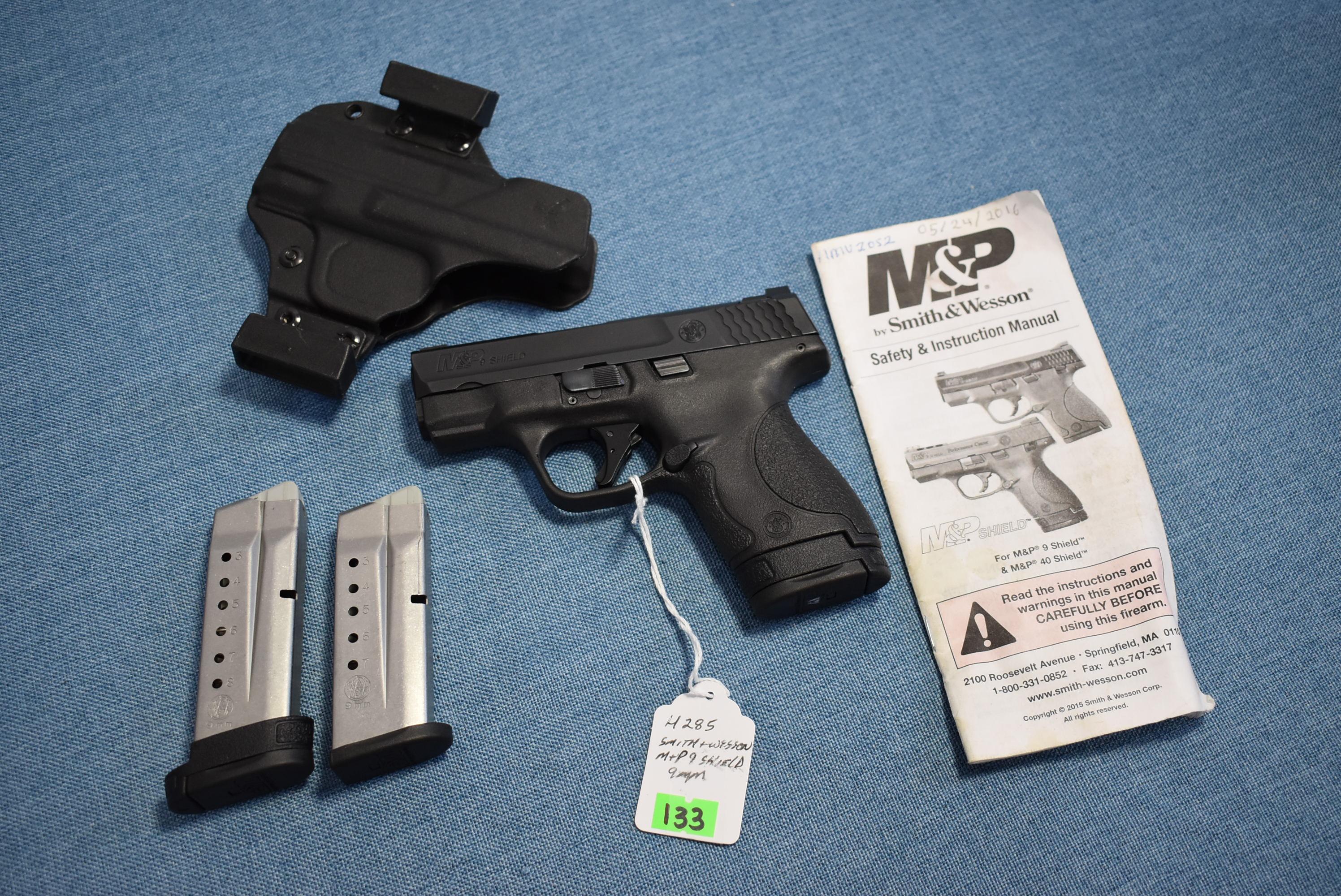 FIREARM/GUN S&W M&P 9 SHIELD!! H 285