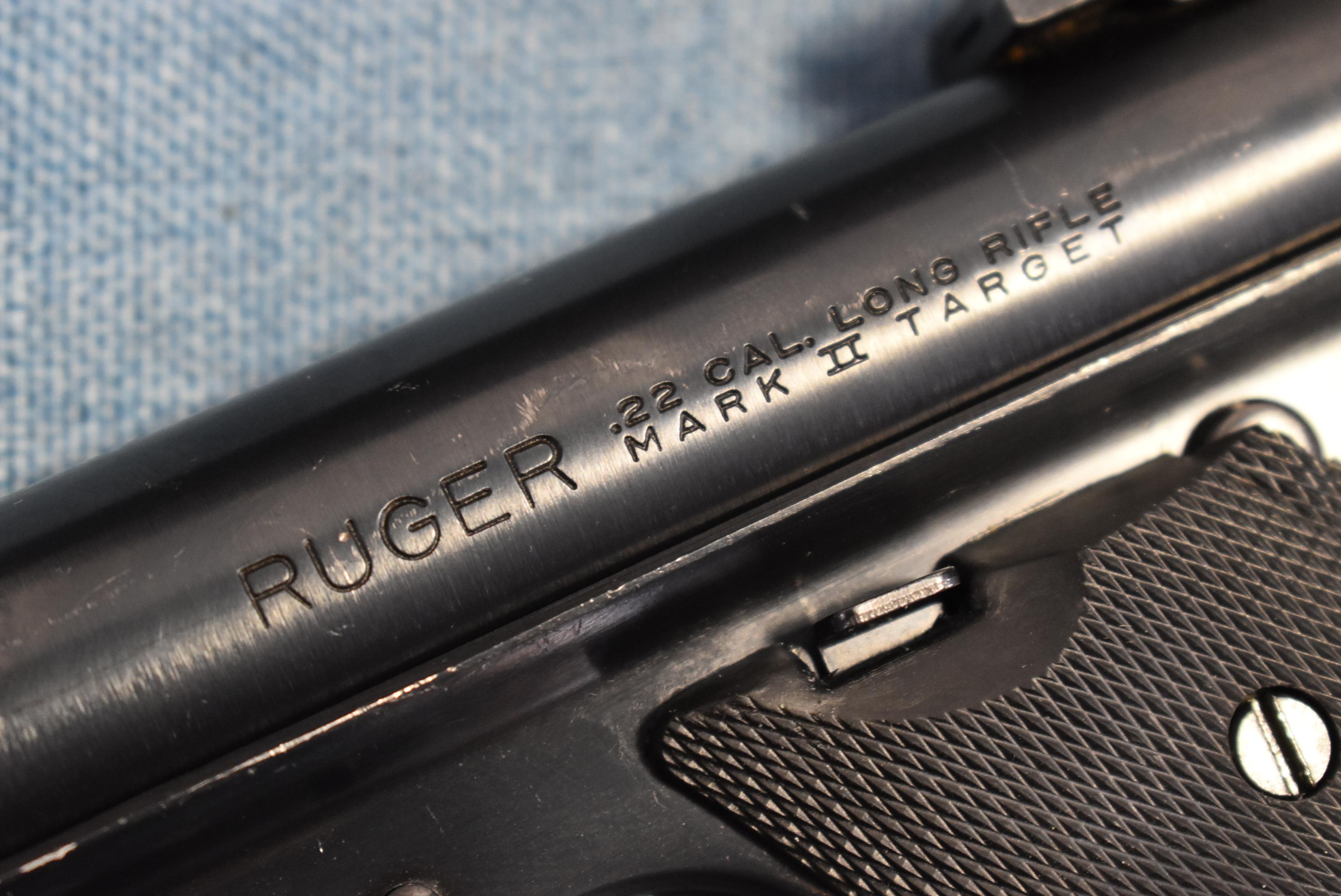 FIREARM/GUN RUGER MK II !! H 284