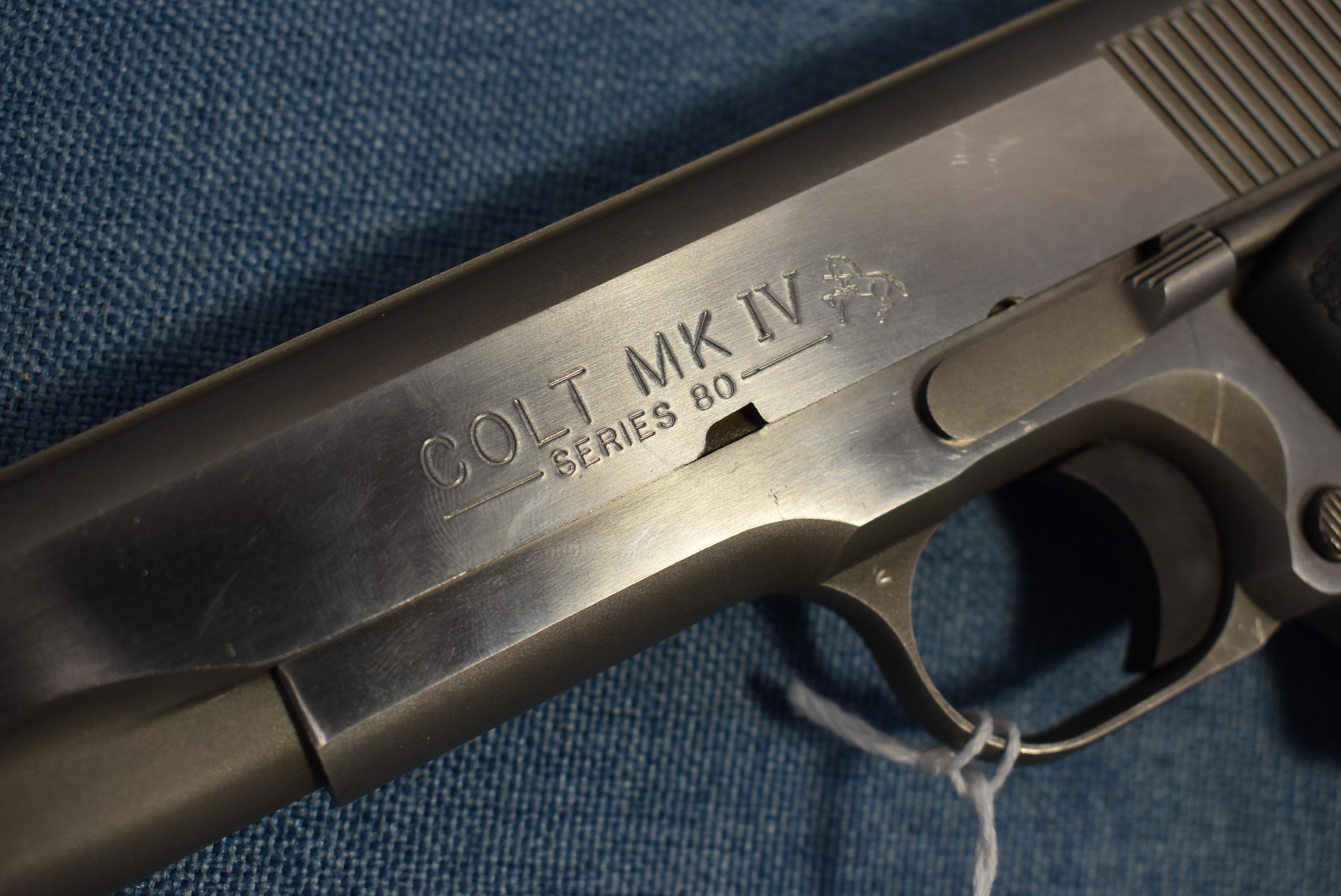 FIREARM/GUN COLT MKIV !! H 290