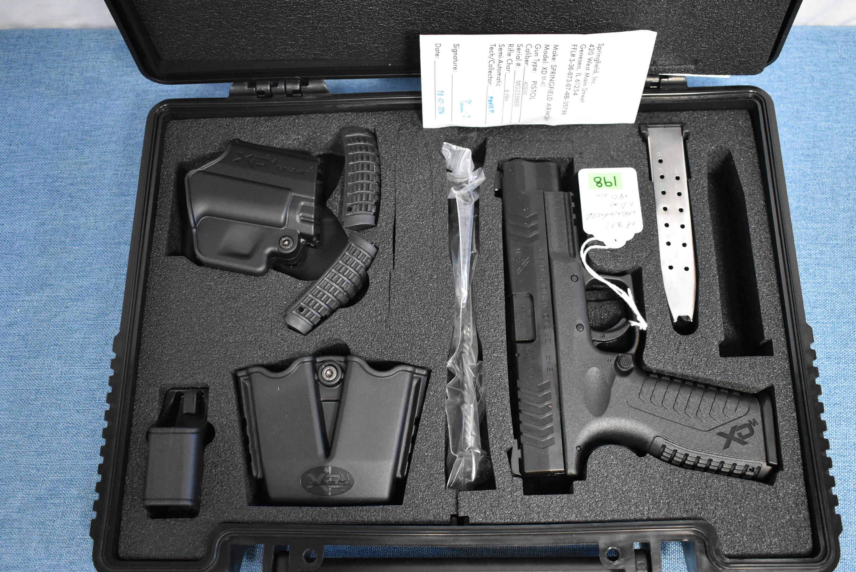 FIREARM/GUN SPRINGFIELD XDM 40!! H 311