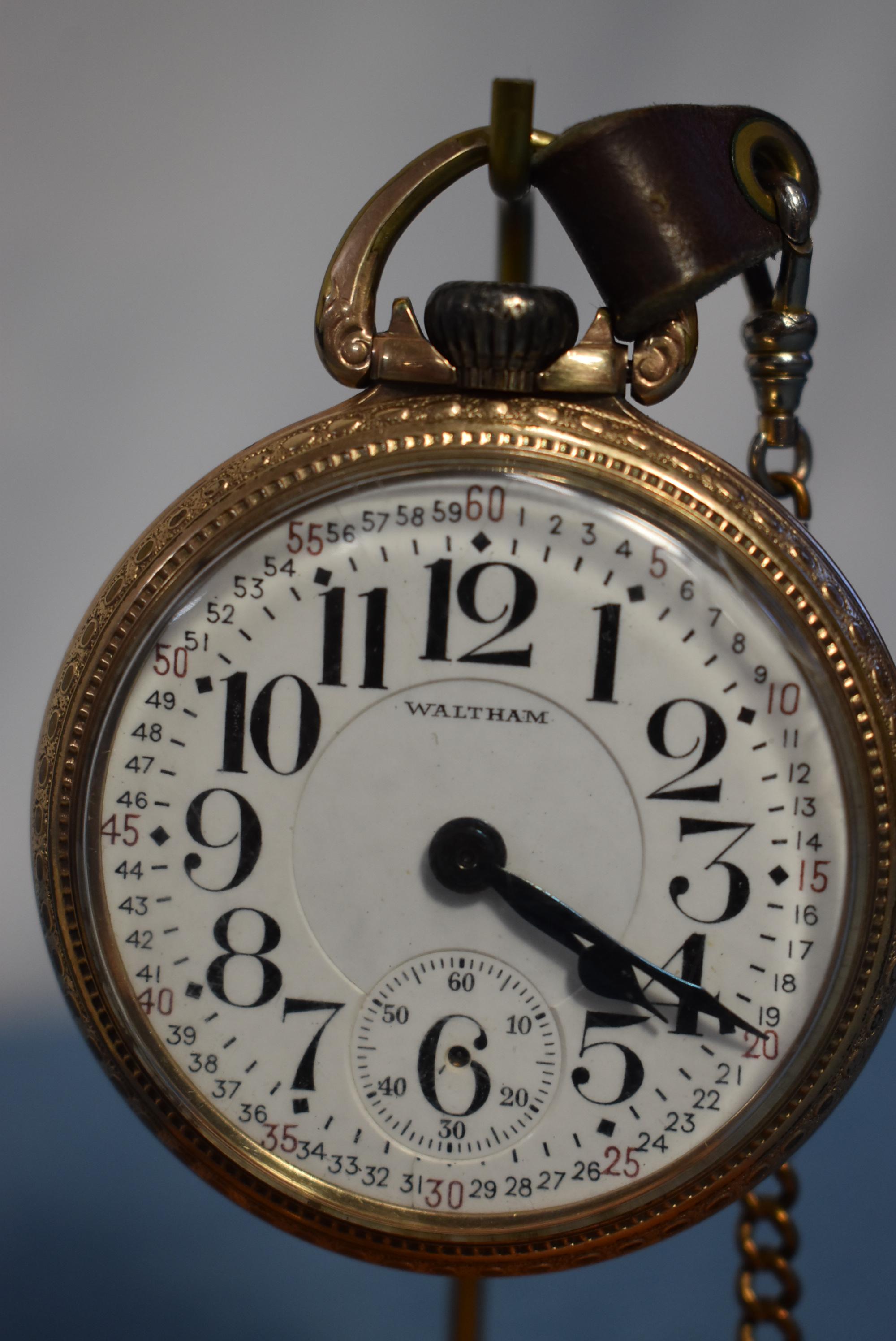 DOCUMENTED WALTHAM POCKET WATCH!!