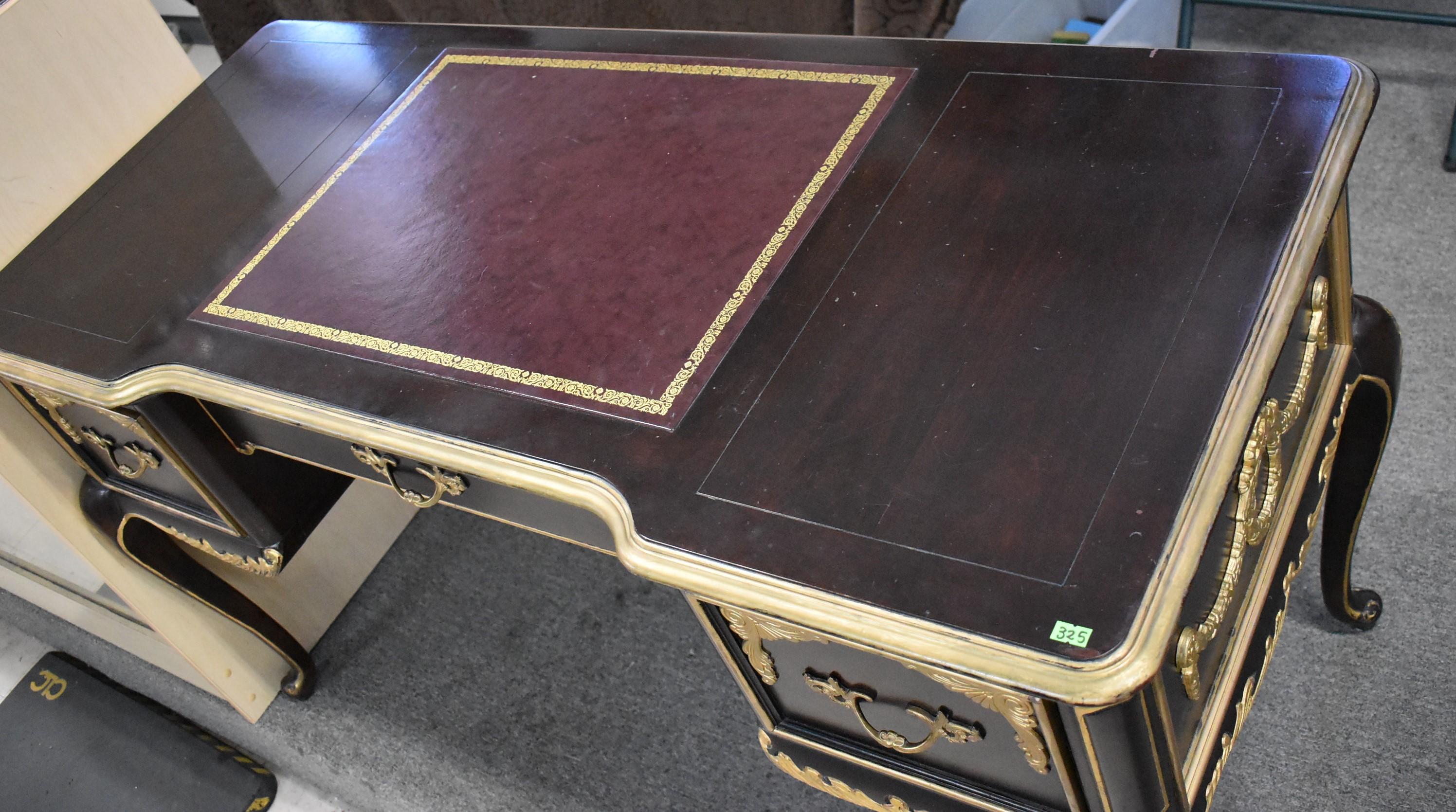 STUNNING GOLD LEAF DESK!