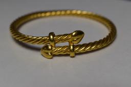 SPECTACULAR 24KT GOLD BRACELET!!! O/A