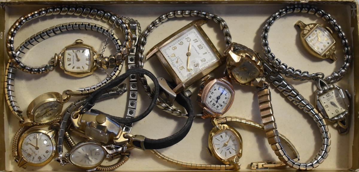 MEGA GOLD WATCH LOT!!!