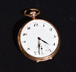 14 KT GOLD POCKET WATCH!!