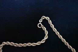 SOLID GOLD ROPE CHAIN!!!