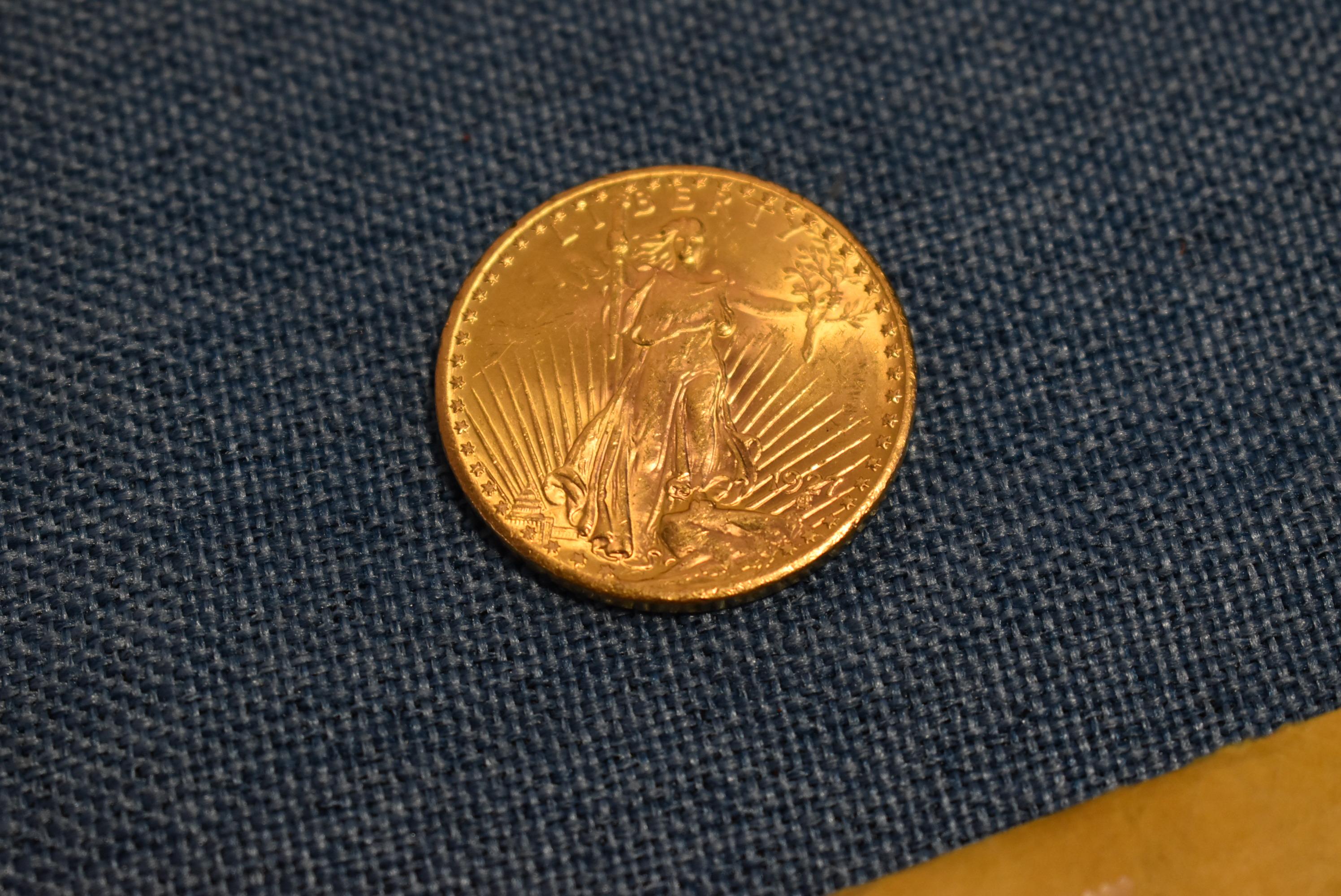 1927 GOLD DOUBLE EAGLE!!!