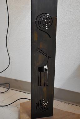 METAL ART FLOOR LAMP!!