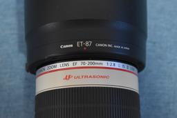 CANNON EF 70-200 IMAGE STABILIZER ZOOM LENS!!