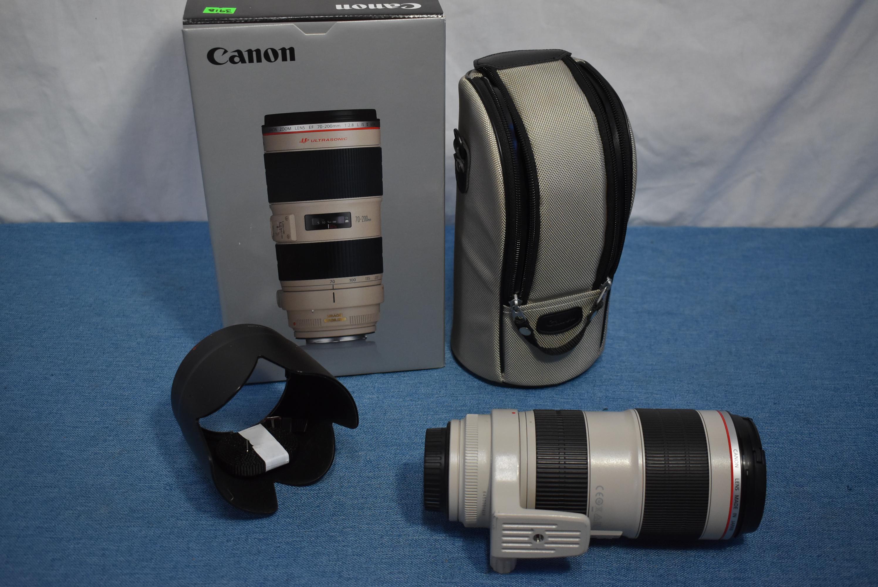 CANNON EF 70-200 IMAGE STABILIZER ZOOM LENS!!