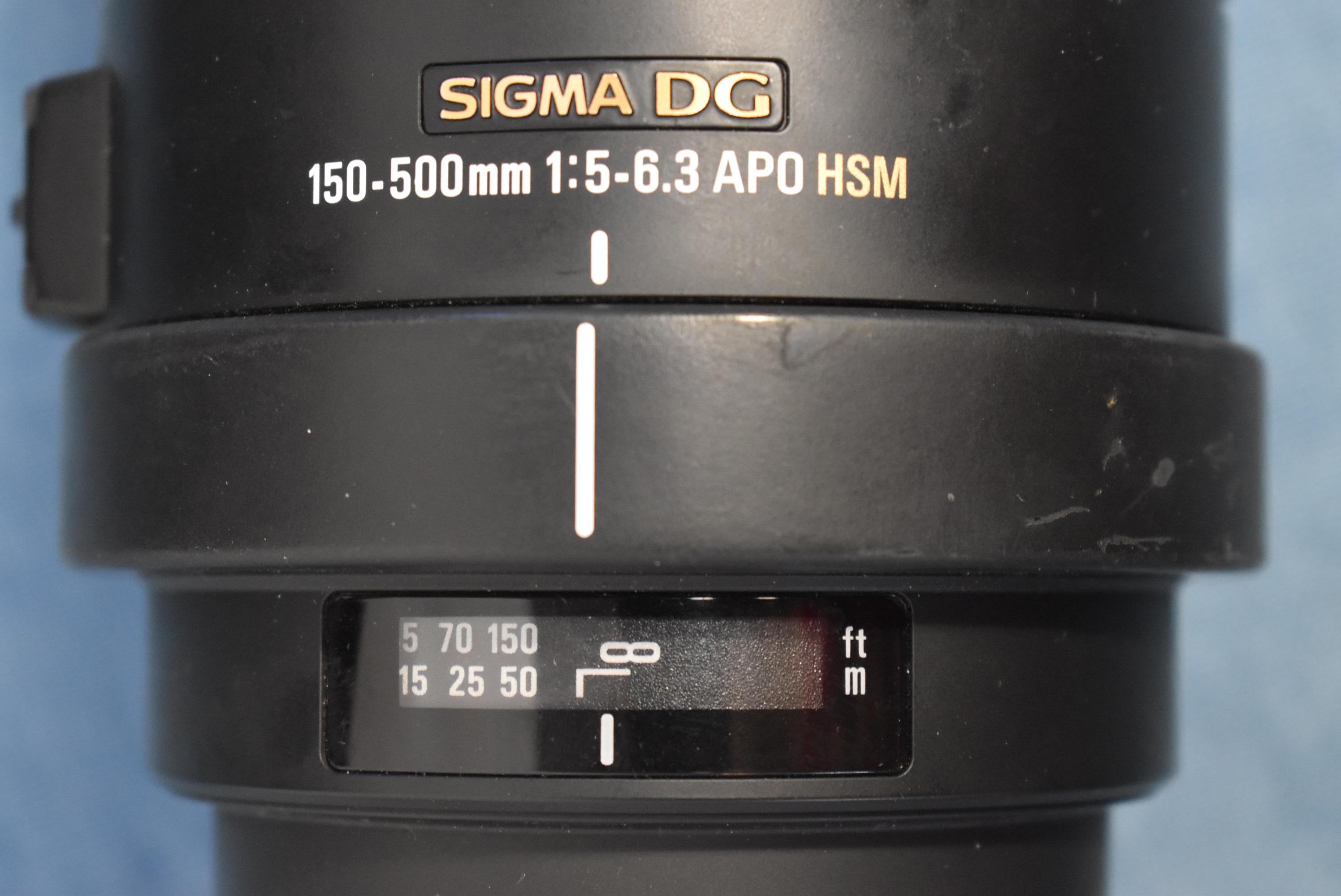 SIGMA DG 150-500MM OPTICAL STABILIZER LENS!!