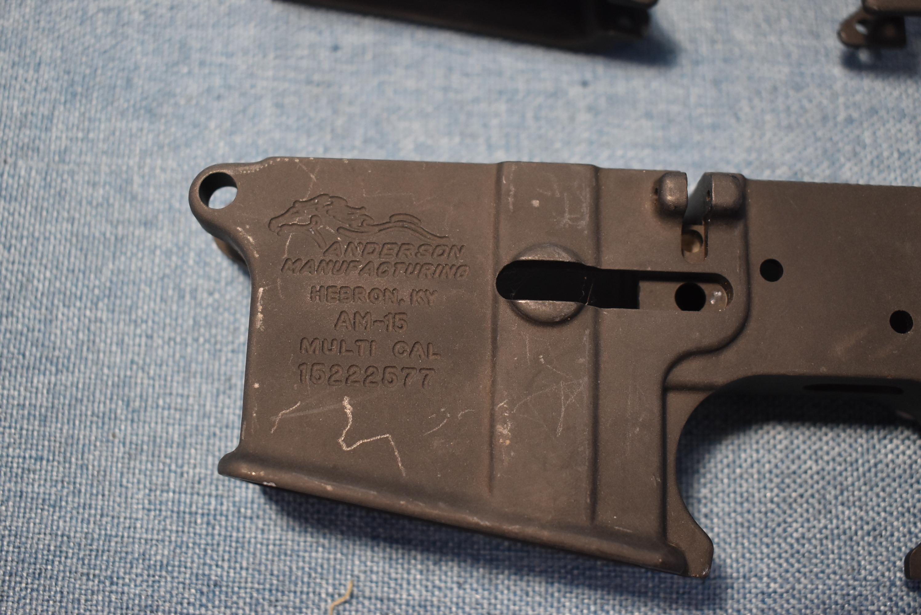 FIREARM/GUN ANDERSON MFG LOWERS!! R257,258