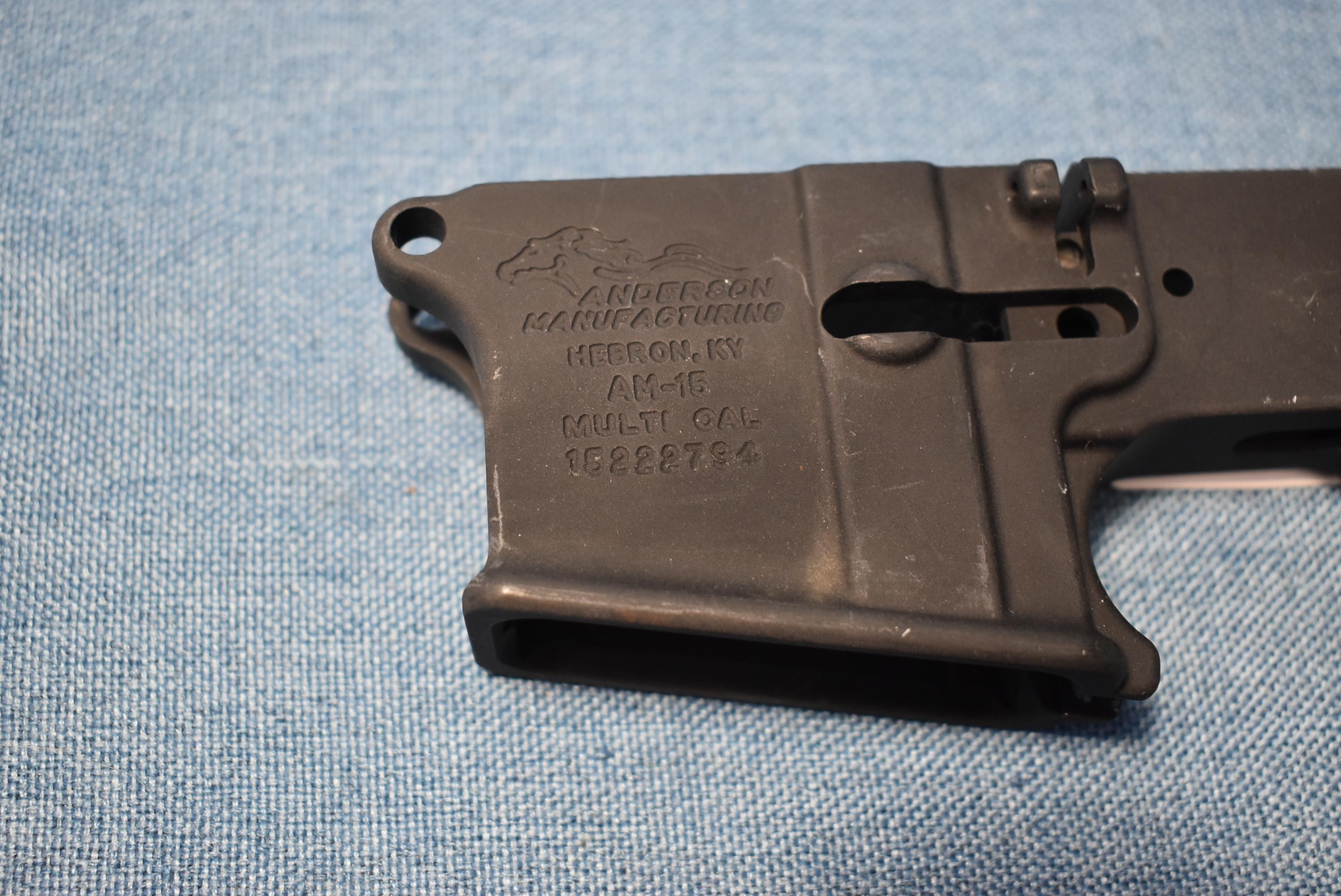 FIREARM/GUN ANDERSON MFG LOWERS!! R257,258