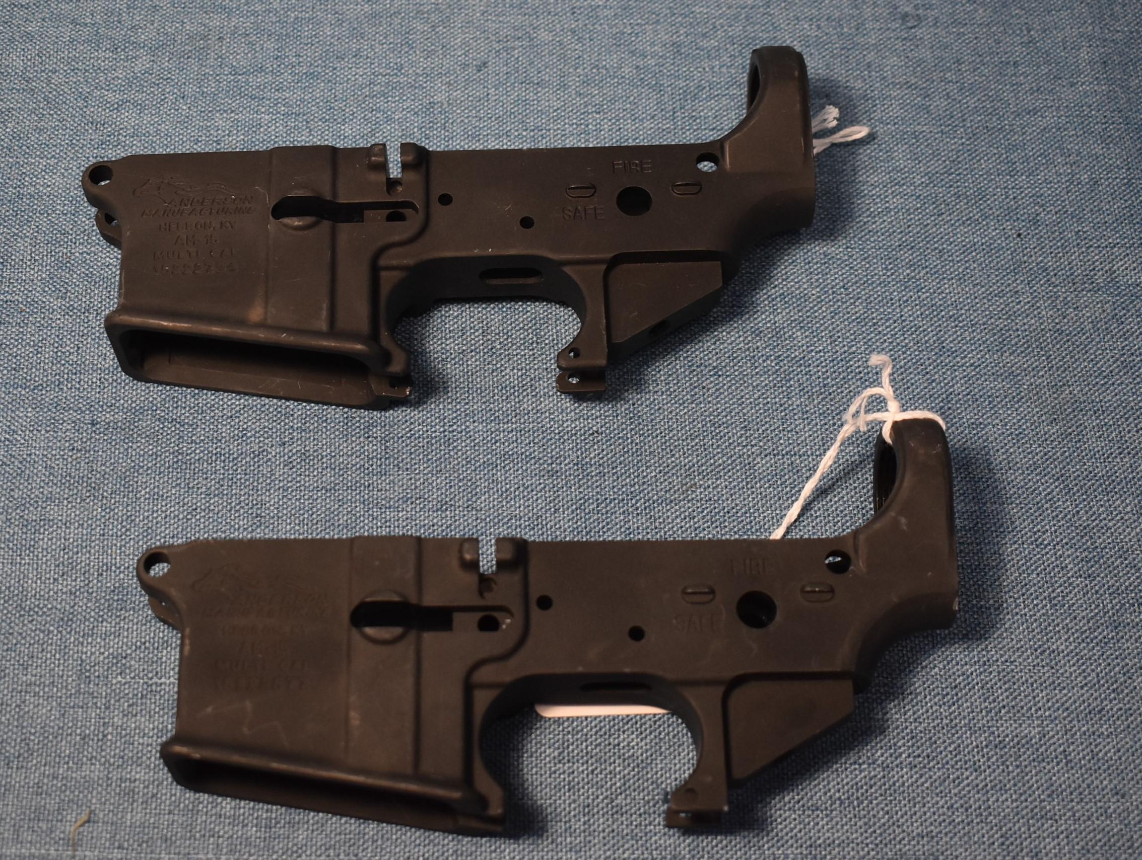 FIREARM/GUN ANDERSON MFG LOWERS!! R257,258