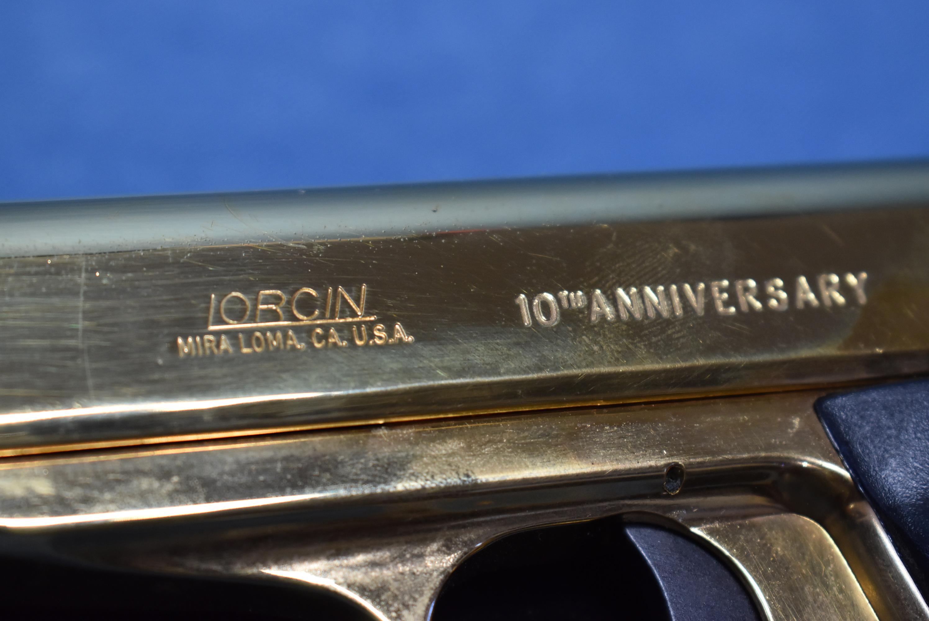 FIREARM/GUN LORCIN 10TH ANNIVERSARY!! H 474