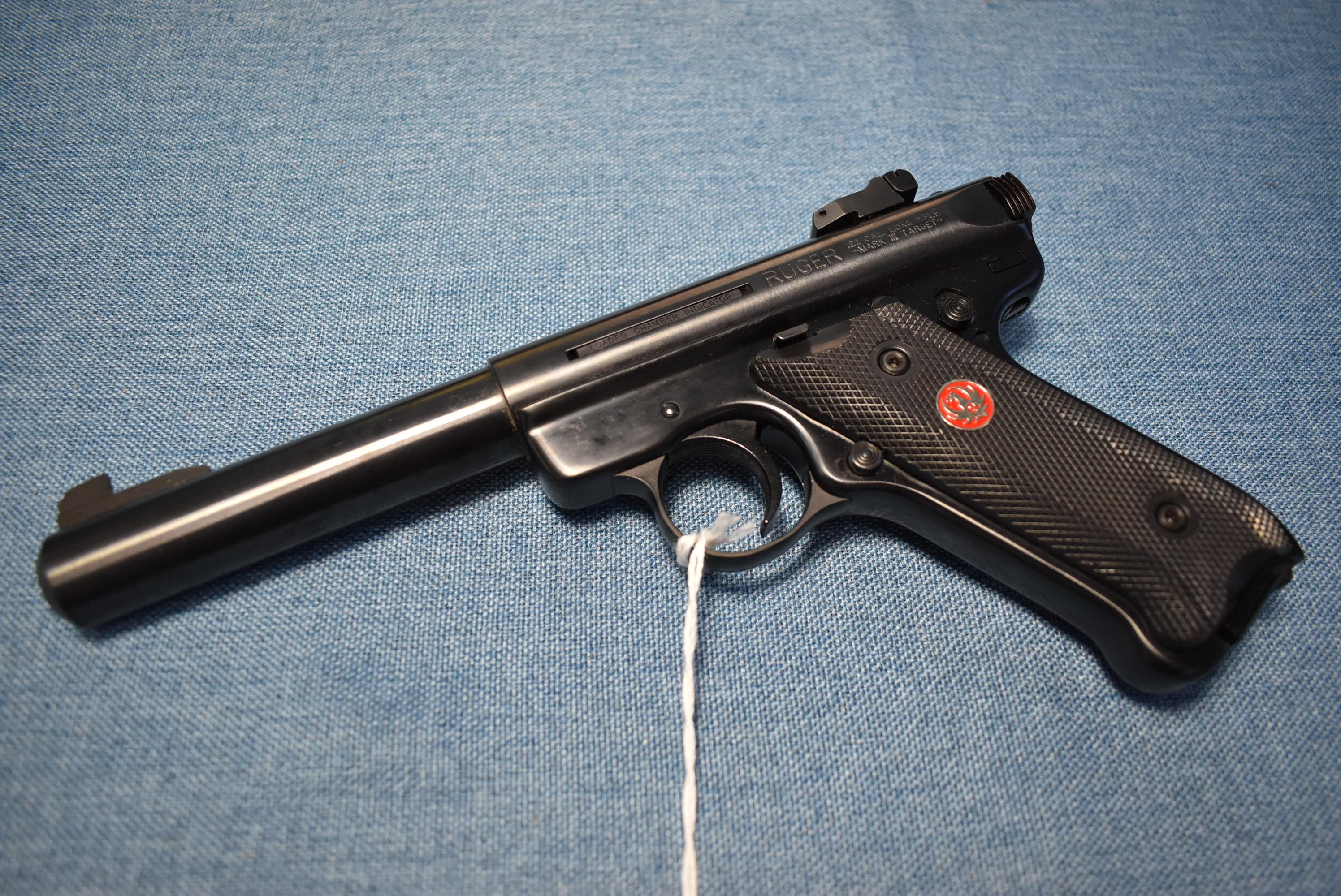 FIREARM/GUN RUGER MARK II !! H 619