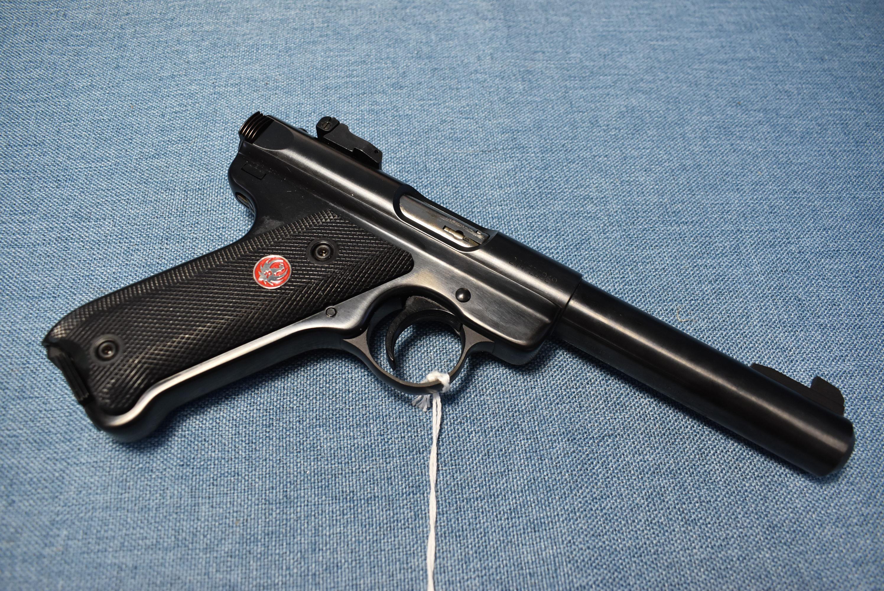 FIREARM/GUN RUGER MARK II !! H 619