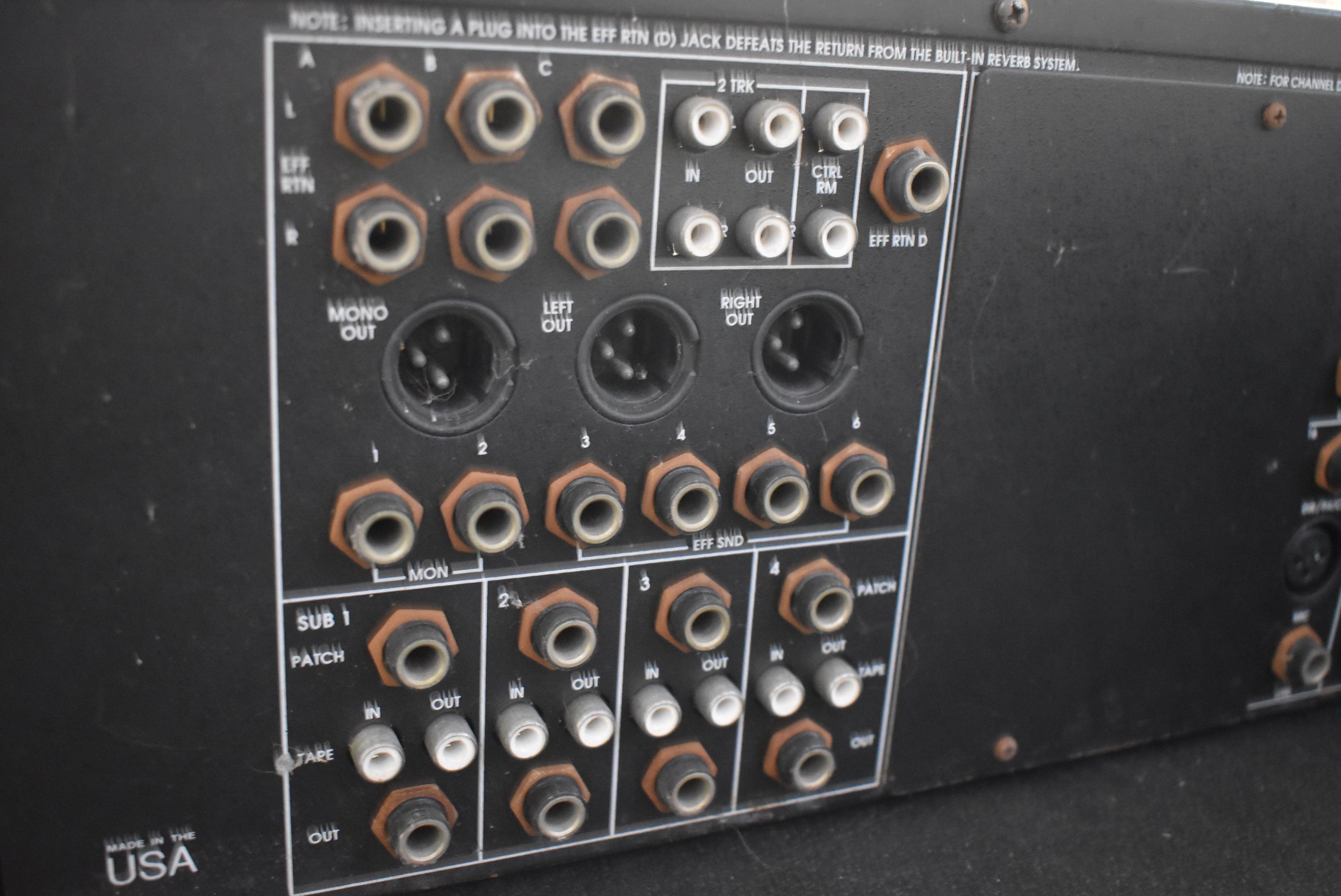 CARVIN MIXING BOARD!!!