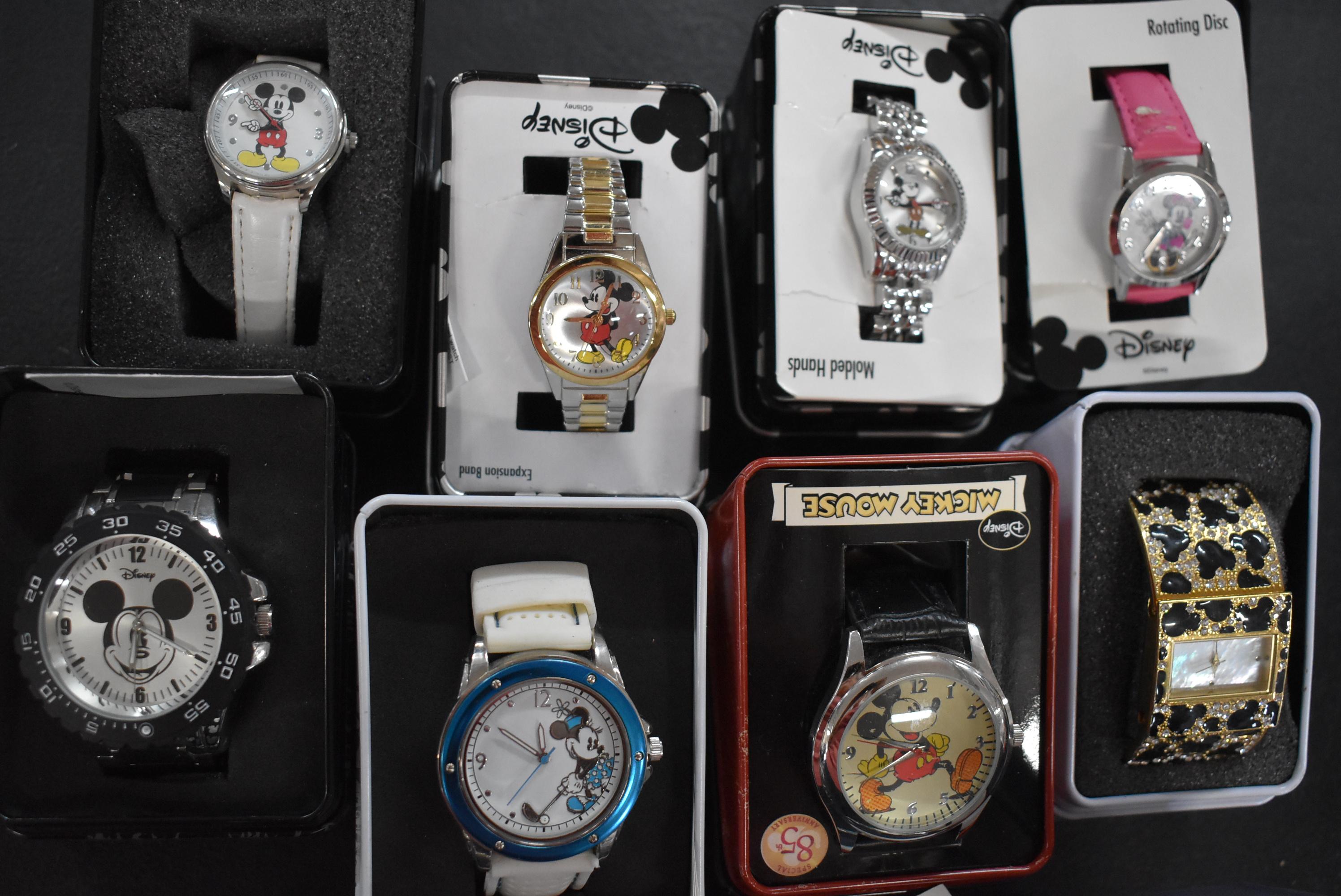 MICKEY COLLECTOR WATCHES!!