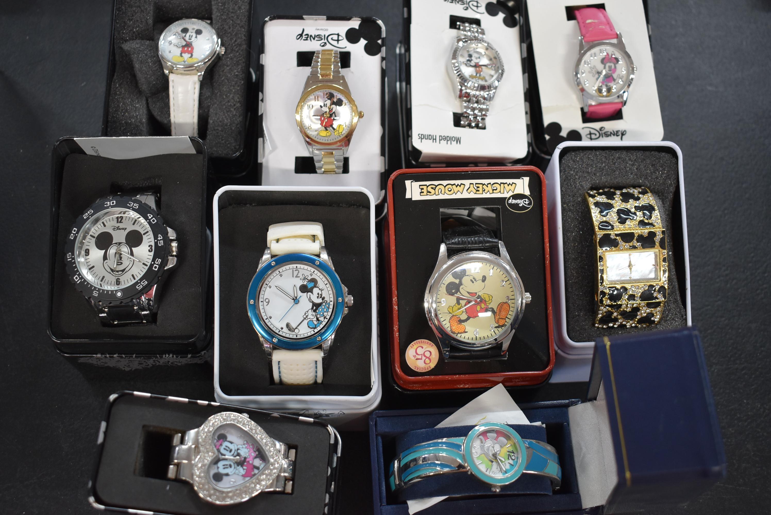 MICKEY COLLECTOR WATCHES!!
