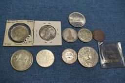 SILVER COINS FROM AROUND THE WORLD!!