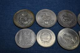 SILVER COINS FROM AROUND THE WORLD!!