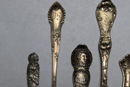 FANCY STERLING SPOONS!!!