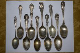 FANCY STERLING SPOONS!!!