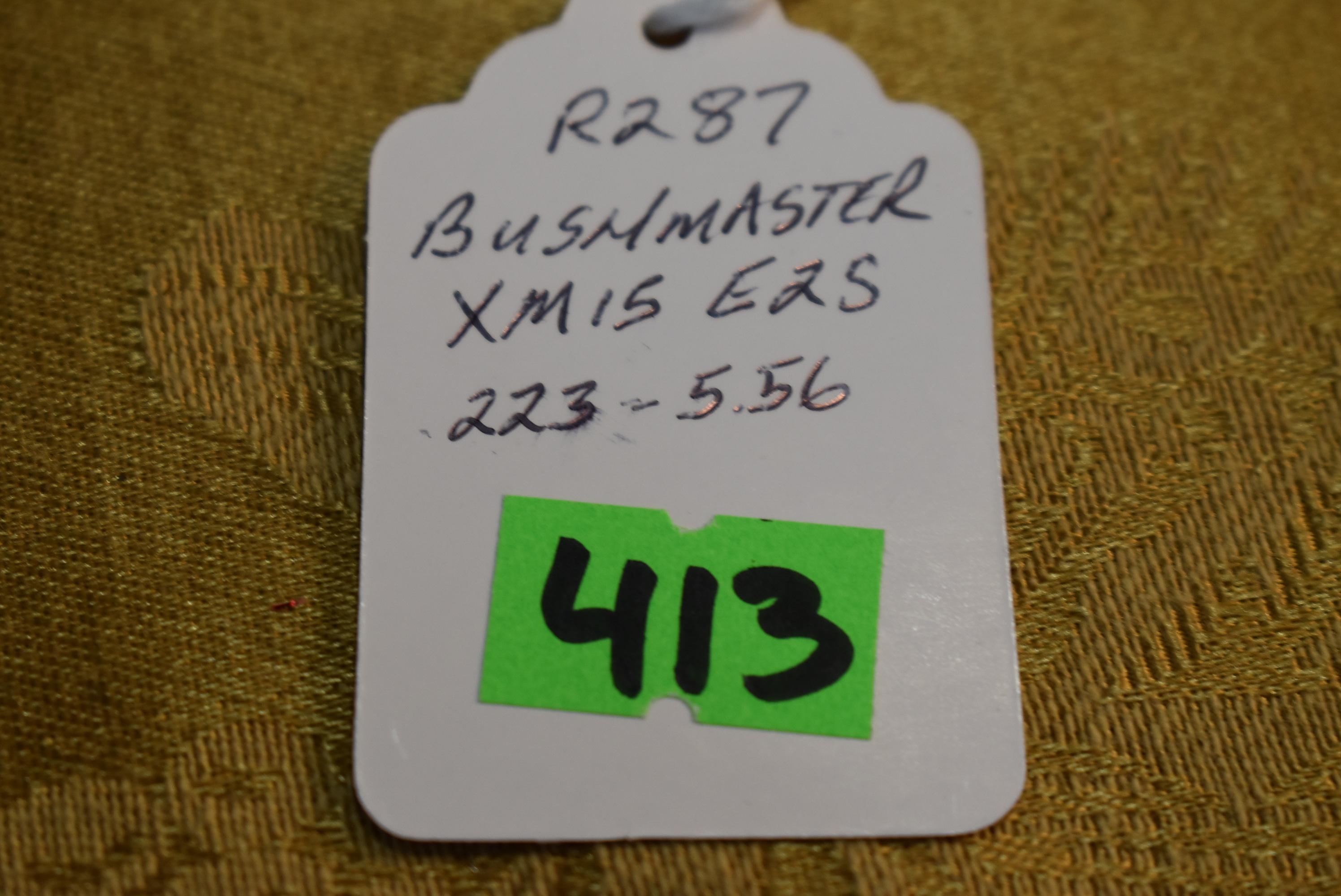 FIREARM/GUN BUSHMASTER XM-15 !! R 287