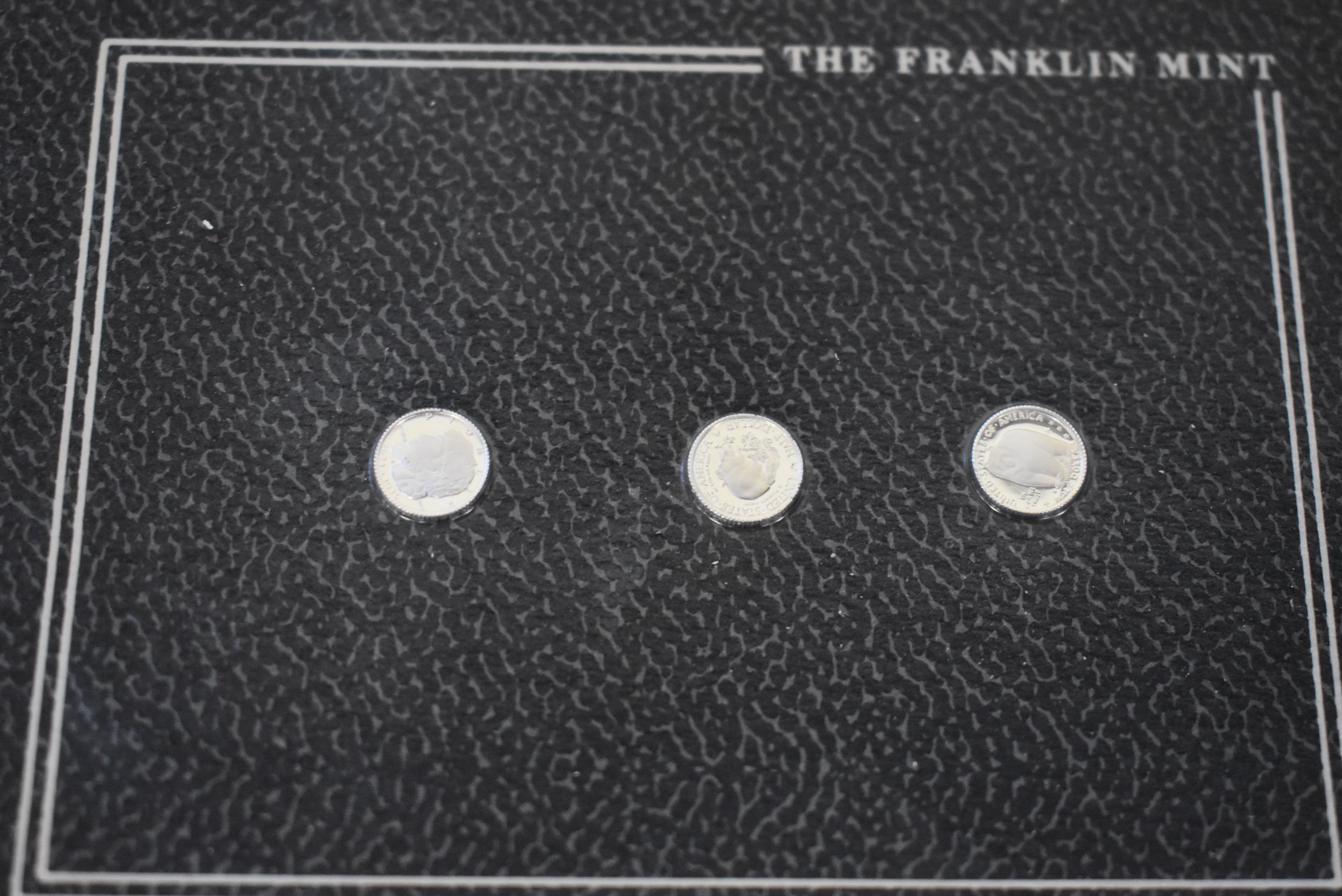 FRANKLIN MINT MINIATURE COIN SETS!!