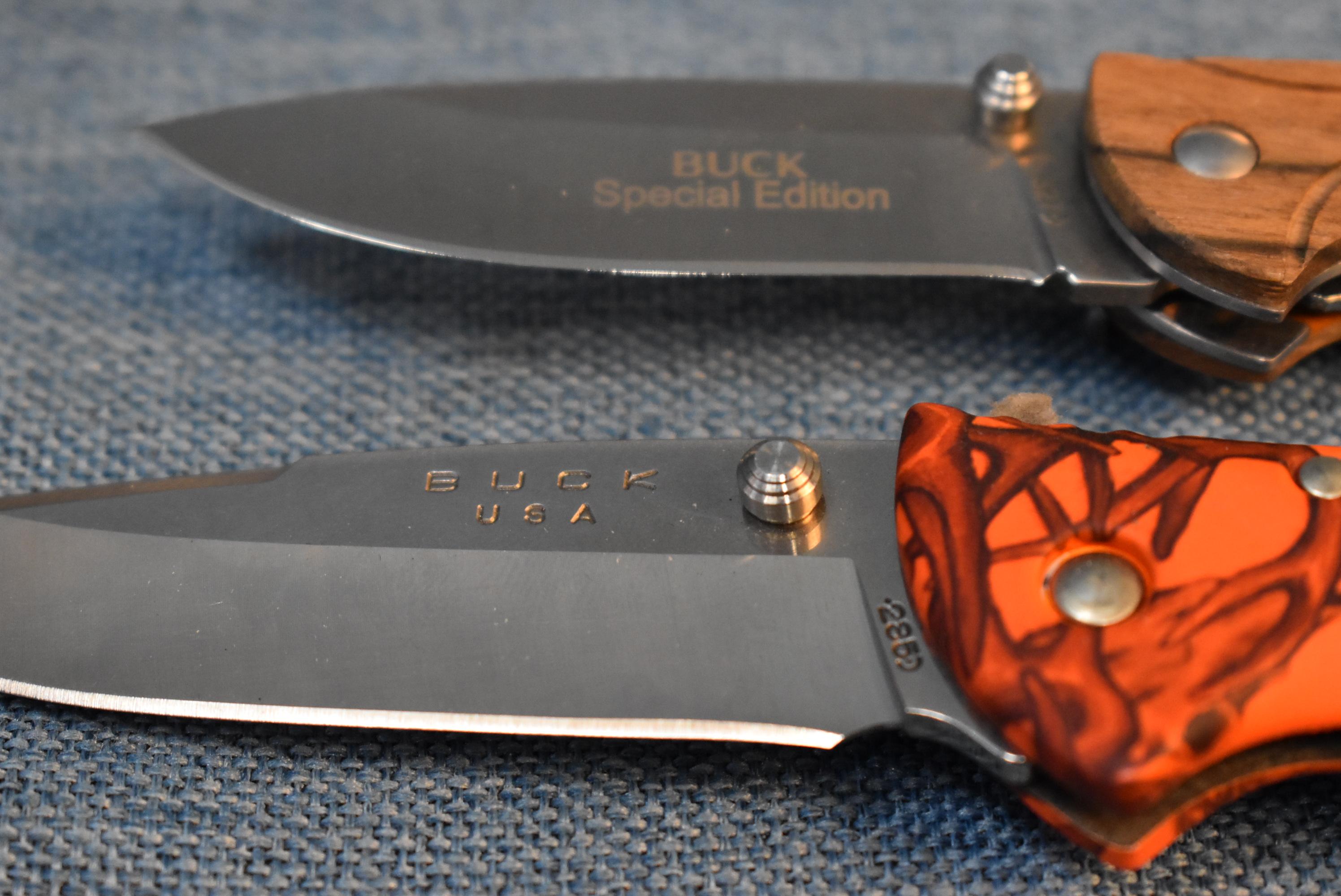 BUCK KNIVES!!
