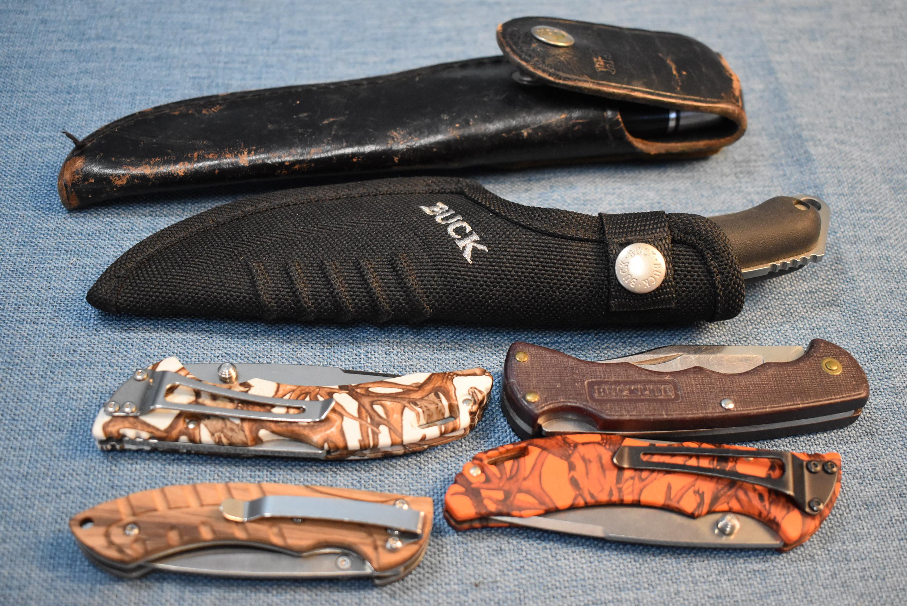 BUCK KNIVES!!