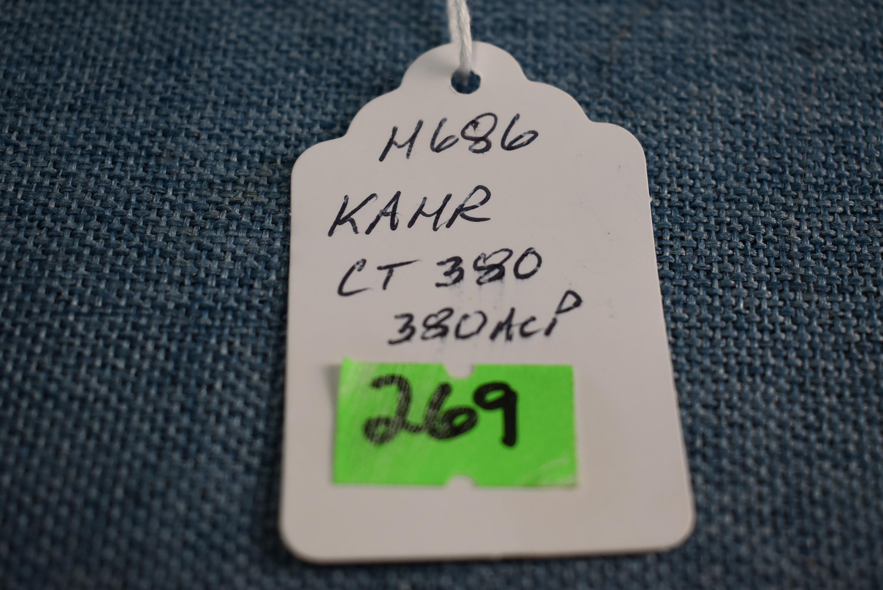 FIREARM/GUN KAHR CT-380 !!! H 686