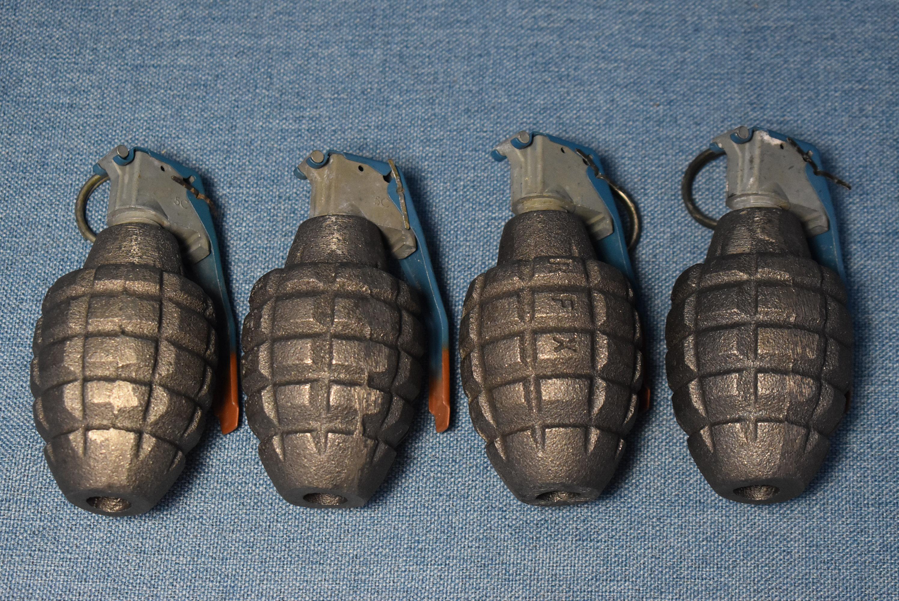 DECOMMISSIONED GRENADES!!!