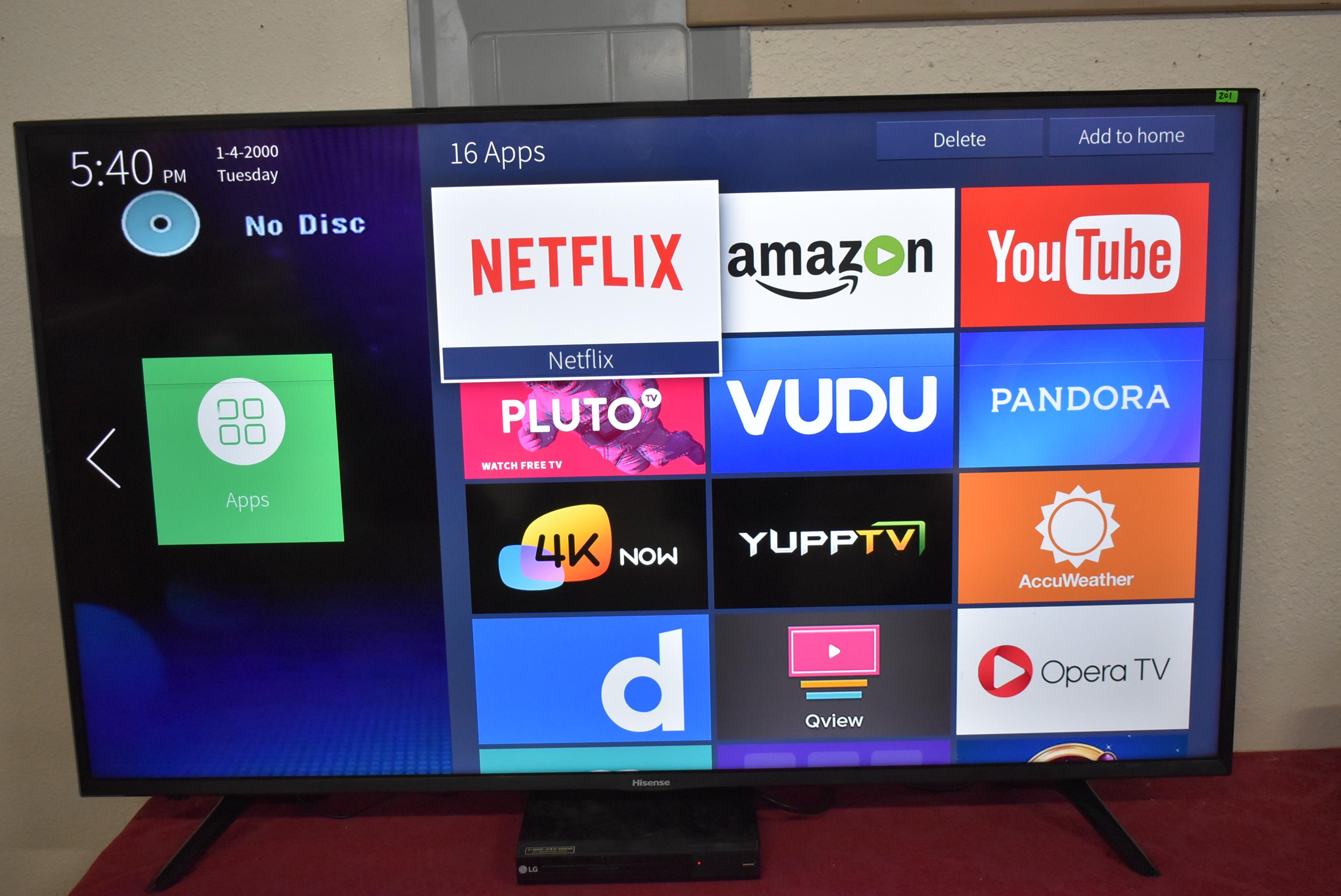 HISENSE SMART TV!!