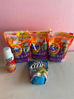 Lot of laundry soap