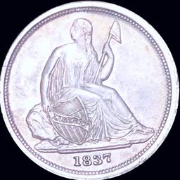 1837 Seated Liberty Dime CLOSELY UNCIRCULATED