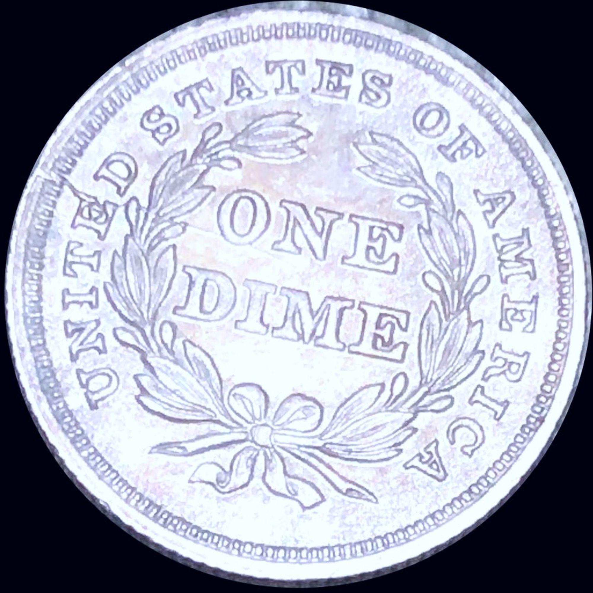 1837 Seated Liberty Dime CLOSELY UNCIRCULATED