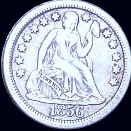 1856 Seated Liberty Dime LIGHTLY CIRCULATED